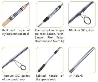 Fishing rods Balzer MAGNA MAGIC SILVER LEGEND 10 - 40gr - Image 2